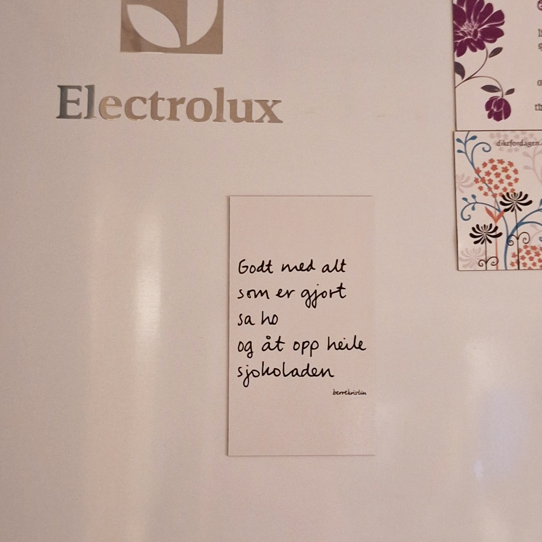 DIKTMAGNET | GODT MED ALT