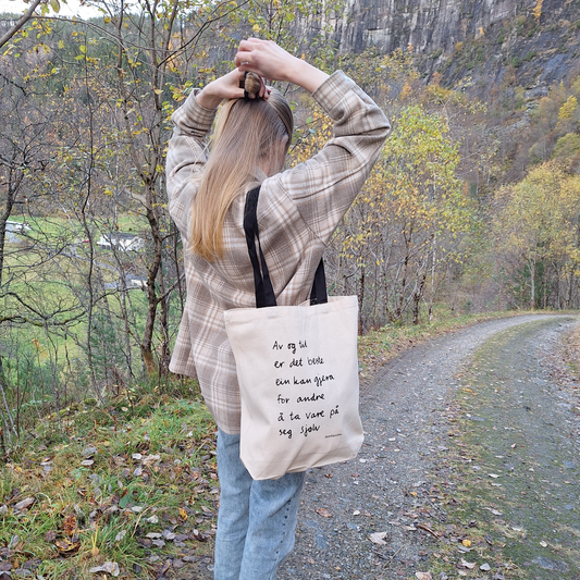 HANDLENETT MED DIKT | AV OG TIL