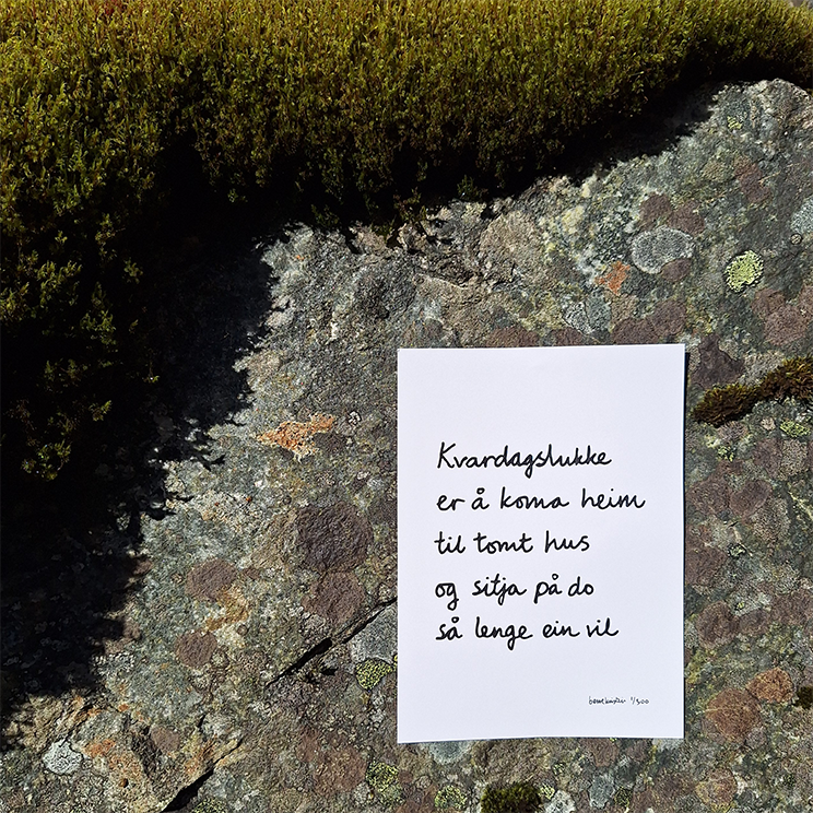 PLAKAT A5 | KVARDAGSLUKKE