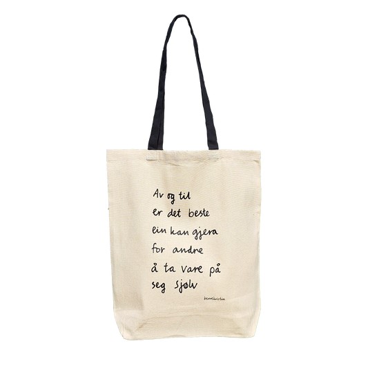 HANDLENETT MED DIKT | AV OG TIL