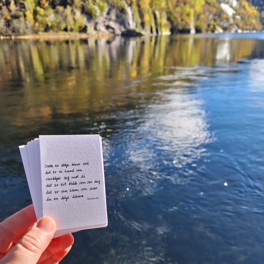 DIKTKORTPAKKE 24 SMÅKORT | ADVENTSKALENDER TIL HÅP
