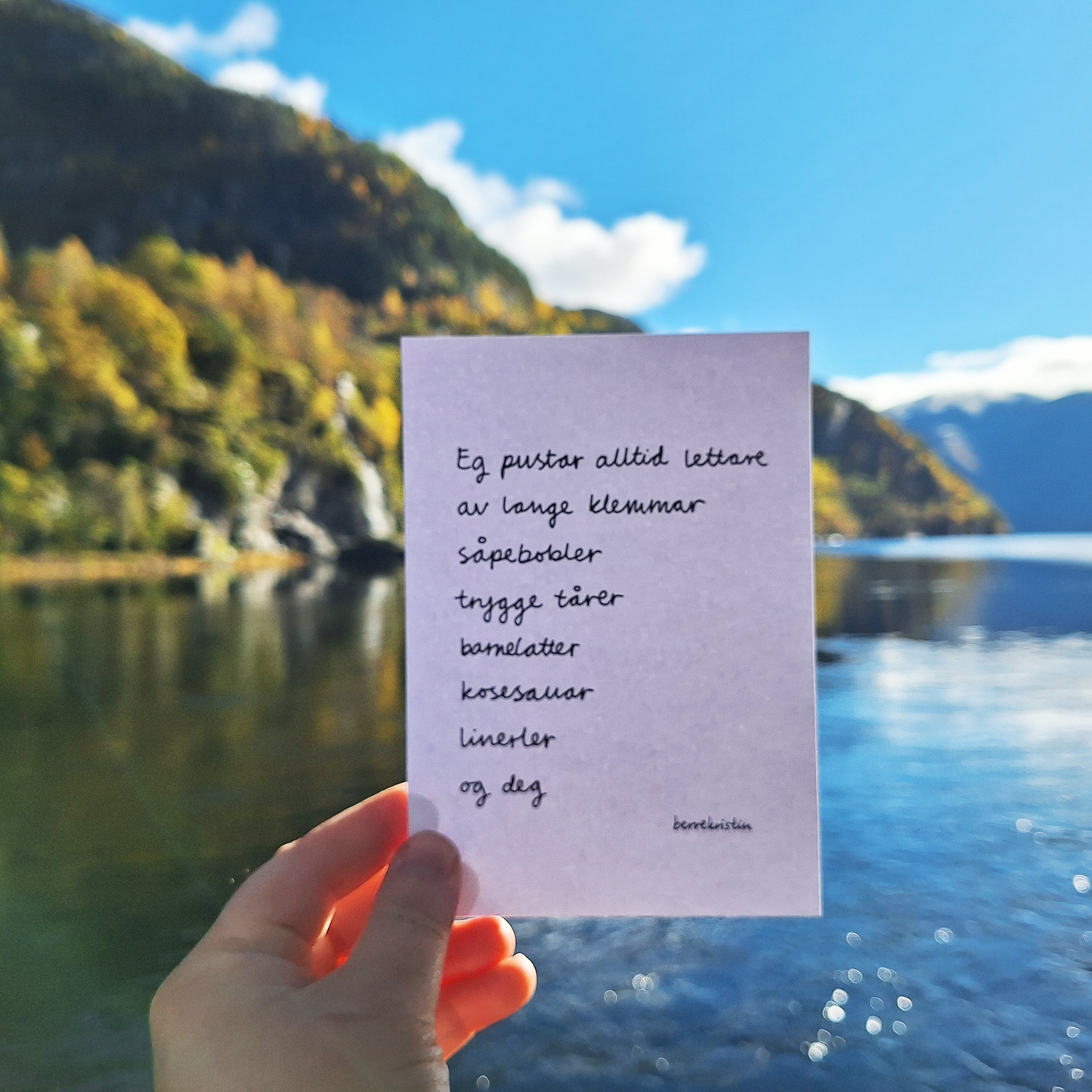 DIKTKORTPAKKE A6 | TIL HÅP