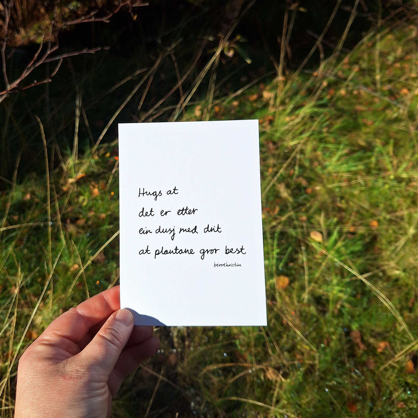 DIKTKORTPAKKE A6 | TIL HÅP