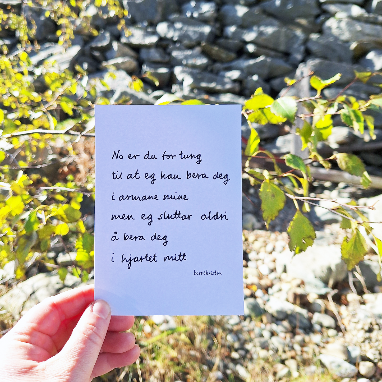 DIKTKORTPAKKE A6 | TIL HÅP