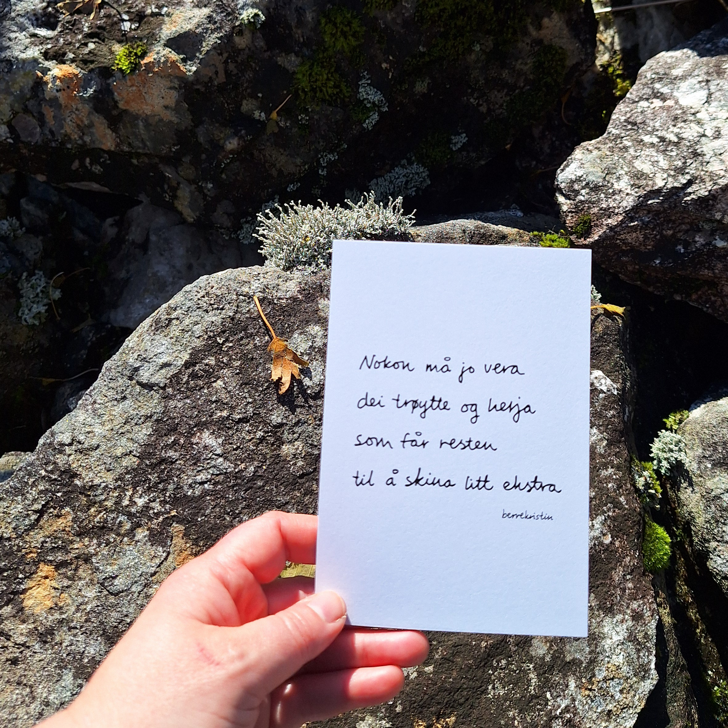 DIKTKORTPAKKE A6 | TIL HÅP