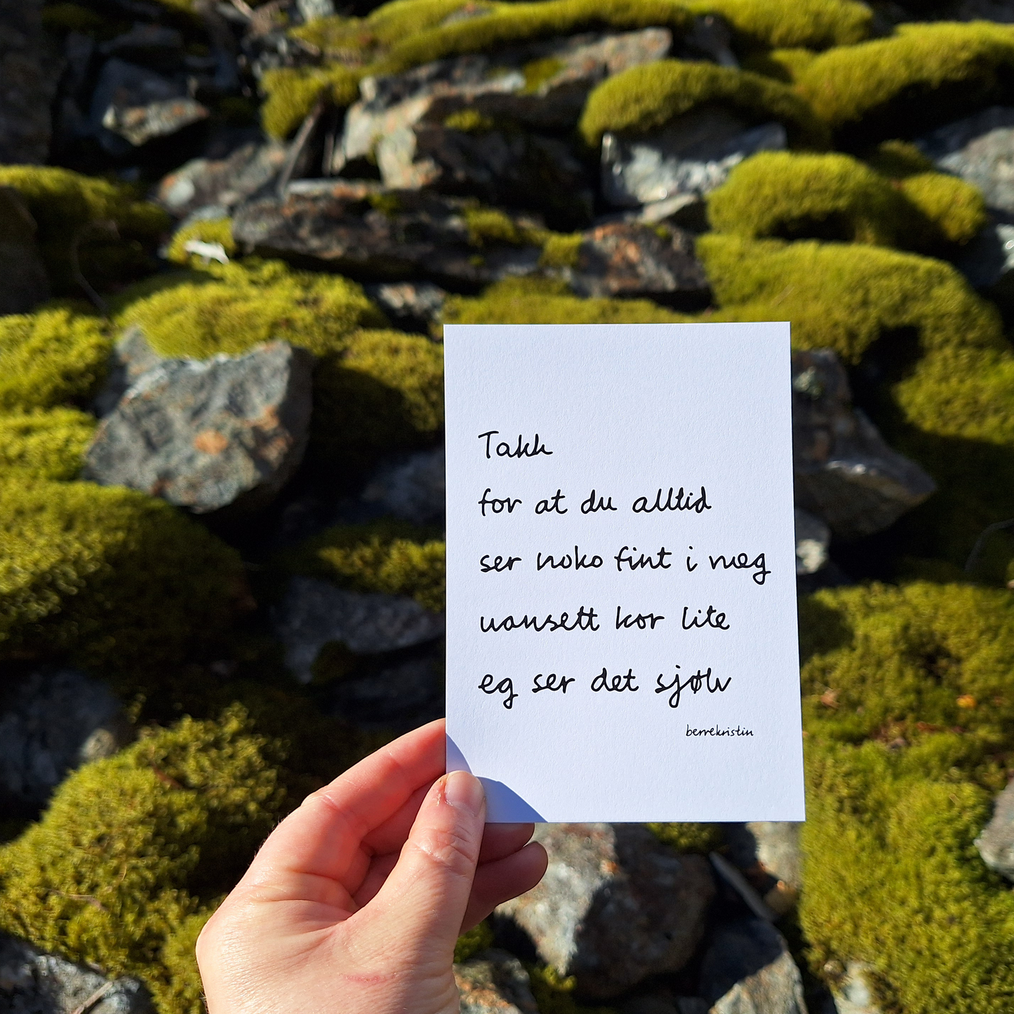 DIKTKORTPAKKE A6 | TIL HÅP