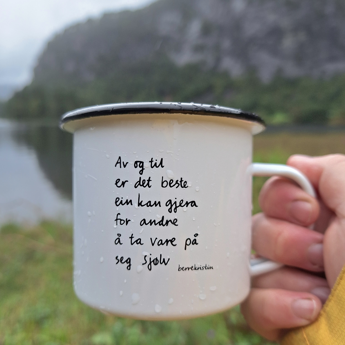 EMALJEKOPP MED DIKT | AV OG TIL ER DET BESTE