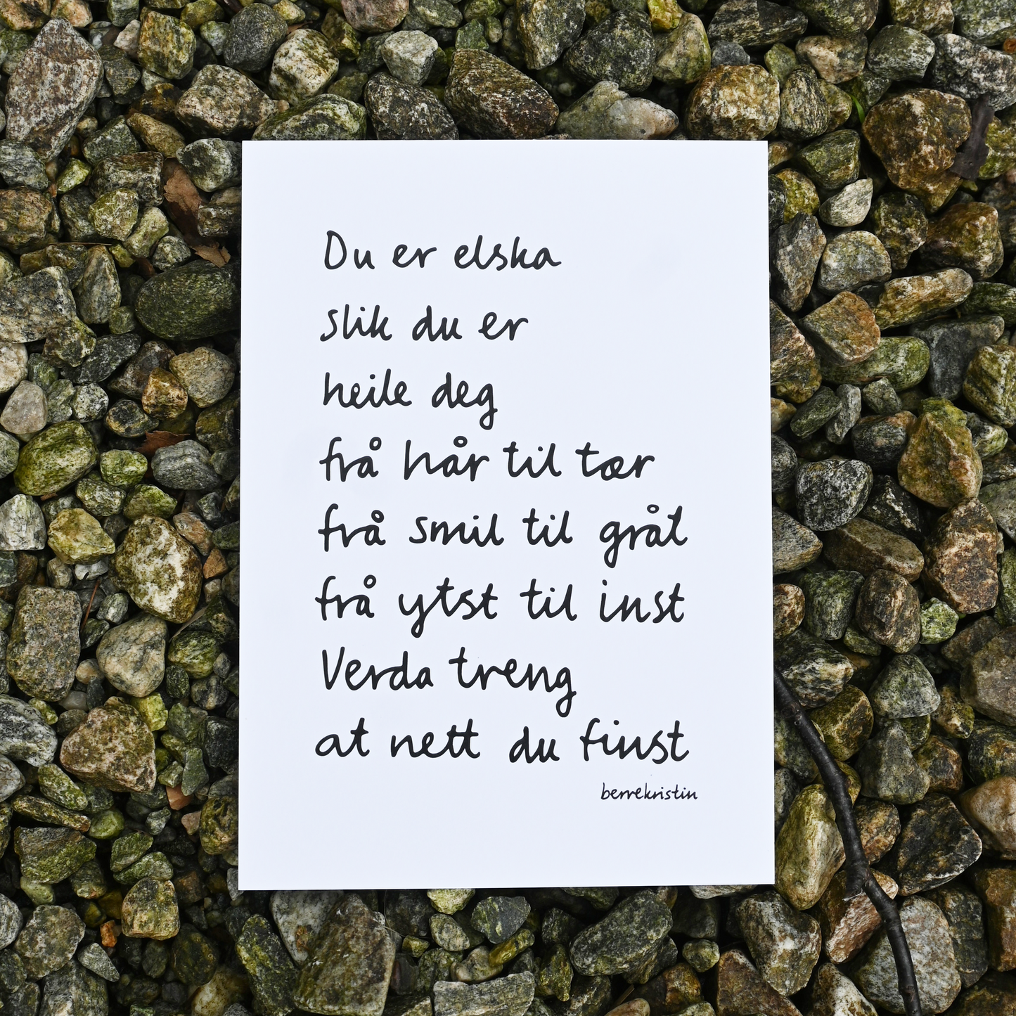 DIKTKORTPAKKE A6 | TIL GLEDING