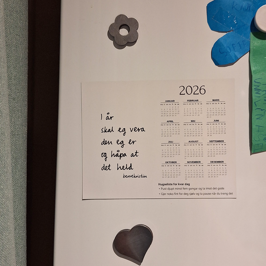 DIKTMAGNET | LITEN ÅRSKALENDER