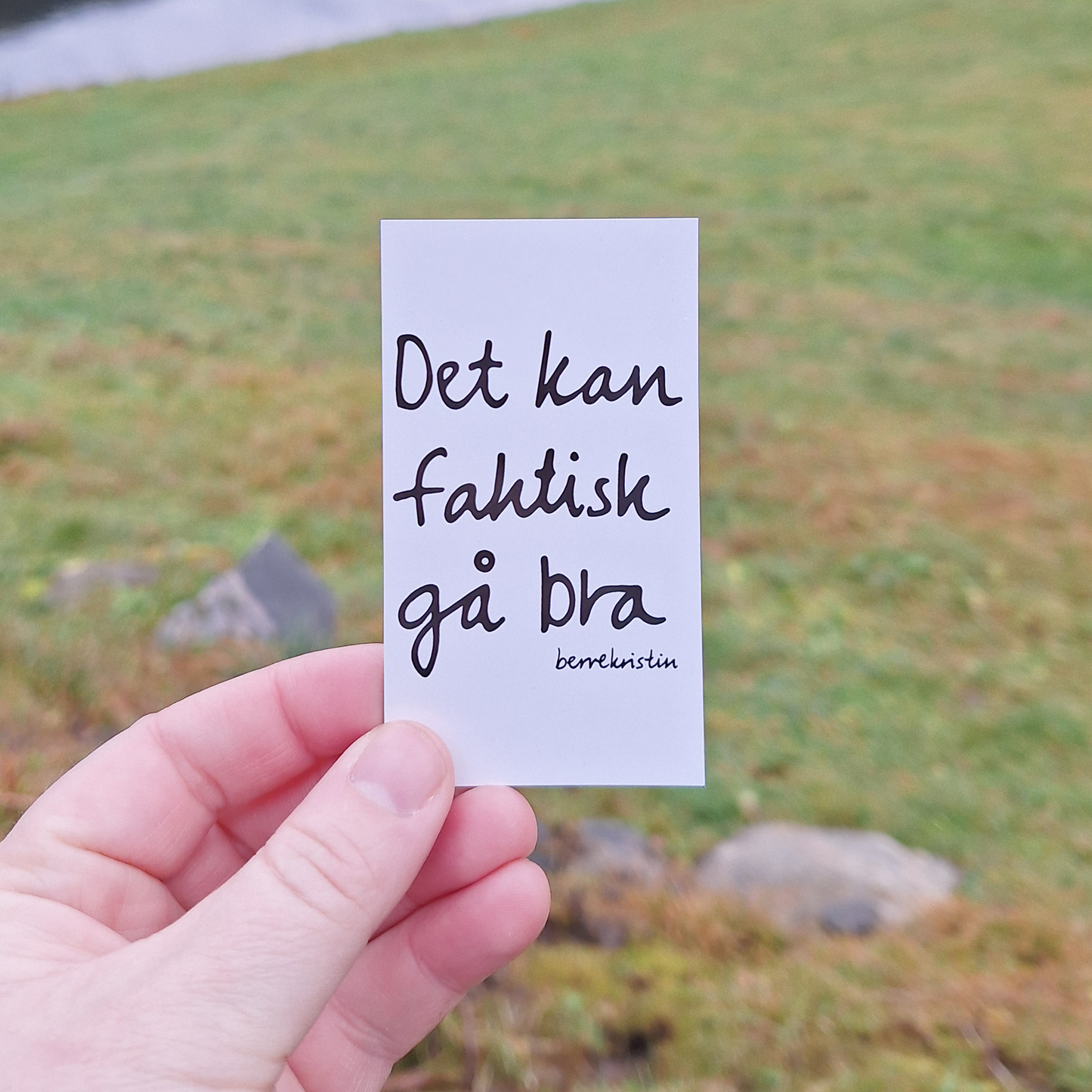 DIKTMAGNET | DET KAN FAKTISK